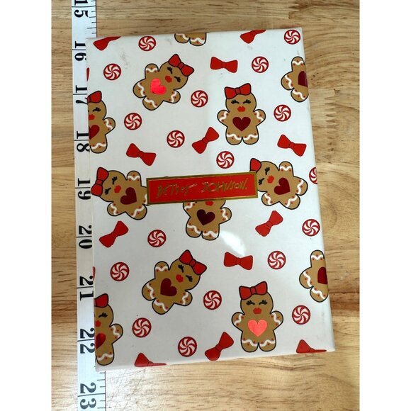 Betsy Johnson Gingerbread Holiday Earrings, Kitsch, Novelty, Whimsy, Christmas - Picture 7 of 7